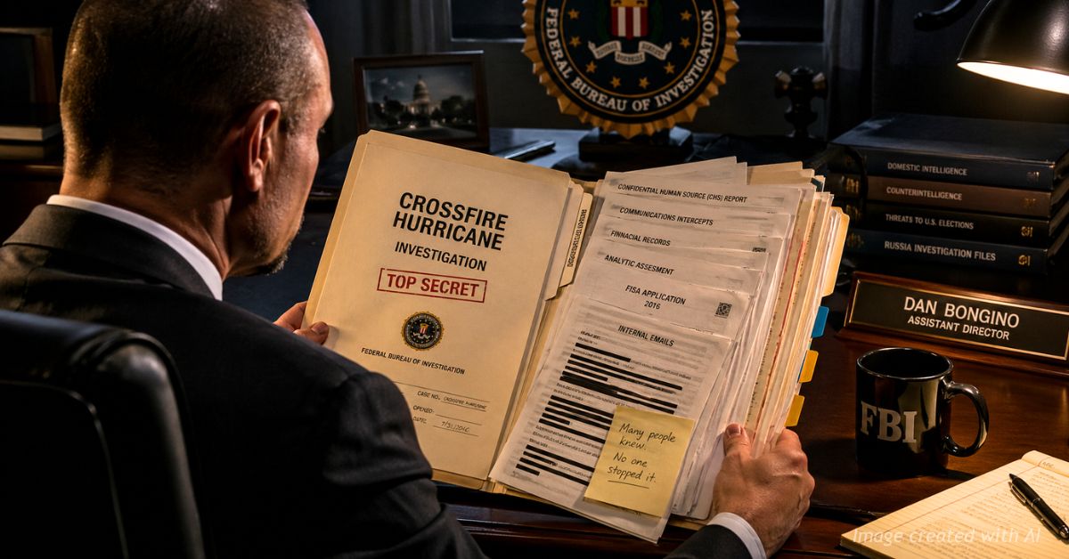 Bongino Fears Retaliation After Uncovering Sensitive Crossfire Hurricane File – Rocky Mountain Voice